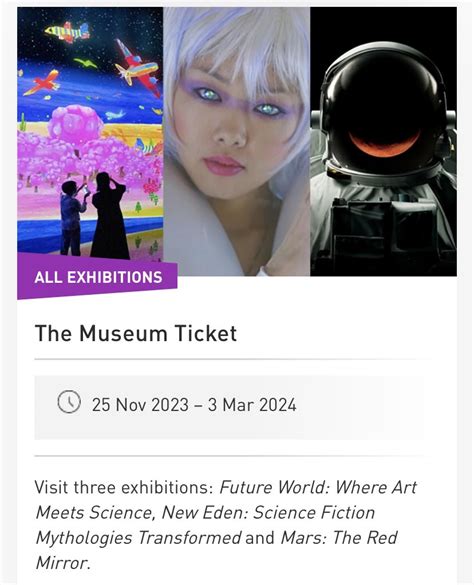 Art Science Museum Tickets, Tickets & Vouchers, Local Attractions & Transport on Carousell