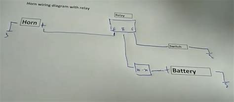 3 Pin Horn Relay Wiring Diagram