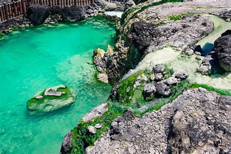 Kusatsu Onsen Yubatake The Symbol Of Kusatsu Onsen Stock Photo - Download Image Now - iStock