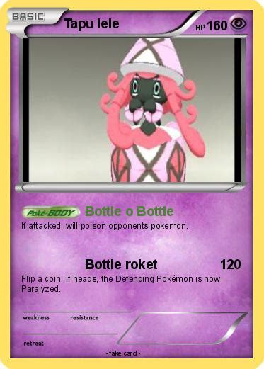 Pokémon Tapu lele 7 7 - Bottle o Bottle - My Pokemon Card