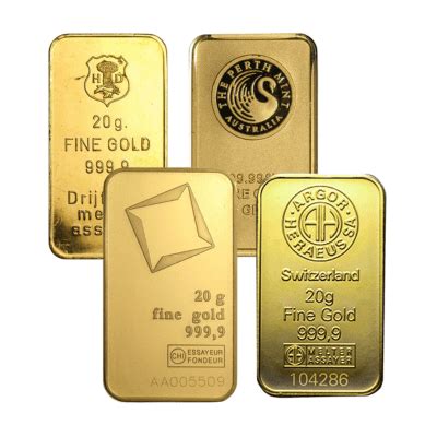 20g Gold Bars - Secure Investments | Bellevue Rare Coins