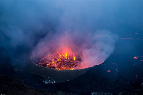 The Awaking Lava Lake at Nyiragongo • Nomadic by Nature