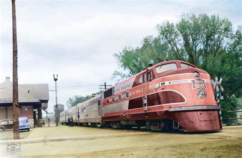 The Rock Island Rocket, 1945 | Rock island railroad, Rock island, Island