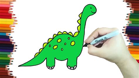 Dibujos Faciles De Dinosaurios | The Best Porn Website