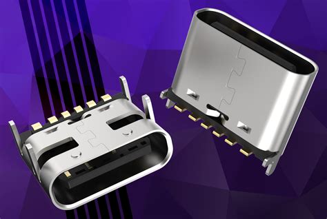 Charging-centric, USB Type-C connectors now available in 6-pin versions