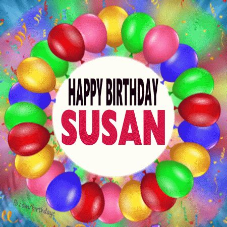 Happy Birthday SUSAN gif | Birthday Greeting | birthday.kim