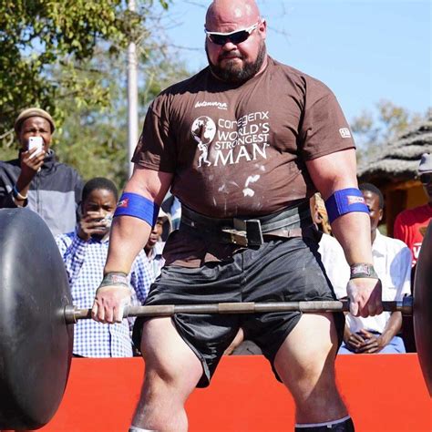 I think it’s safe to say that Brian Shaw (6 ft 8, 419 lbs), four times World’s Strongest Man ...