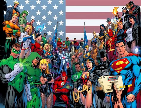 Download DC Superheroes Of America Wallpaper | Wallpapers.com