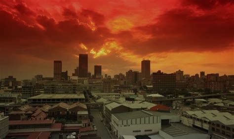 JHB Western Skyline with Sunset Filter | KAFEE