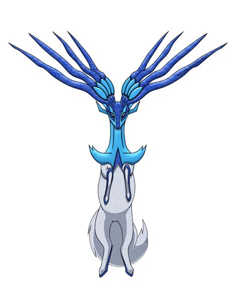 Pokemon - Shiny Xerneas by MischievousMeerkat on DeviantArt