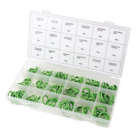 270pc High Pressure O-Ring Set HNBR A/C Assortment Kit Oil Proof ...