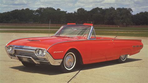 1962 Ford Thunderbird Convertible--Red