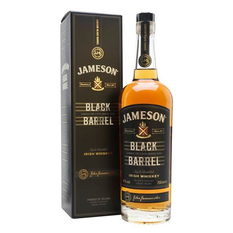 Whisky Jameson Black Barrel Select Reserve. Triple distilled, twice charred, Smartbites