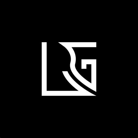 LG letter logo vector design, LG simple and modern logo. LG luxurious ...