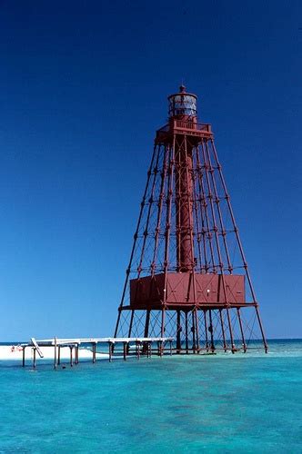 Sand Key Lighthouse, six miles southwest of Key West | Key west ...