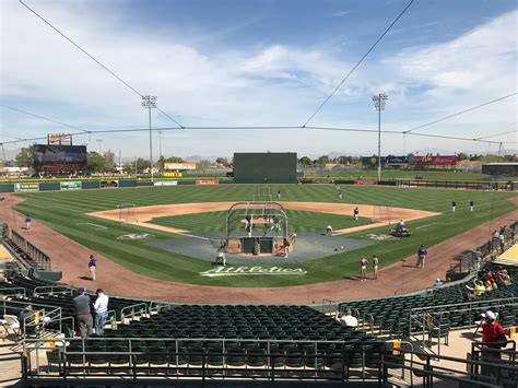 HoHoKam Stadium Gallery - Oakland Athletics - Ballpark Ratings