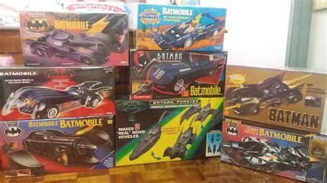 BATMAN & BATMOBILE COLLECTION 1970s-1990s