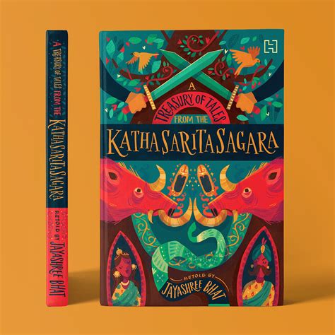 Kathasaritasagara Book Cover on Behance