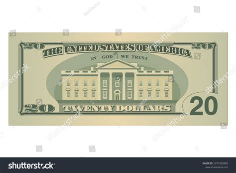 226 20 Dollar Bill Back Images, Stock Photos & Vectors | Shutterstock