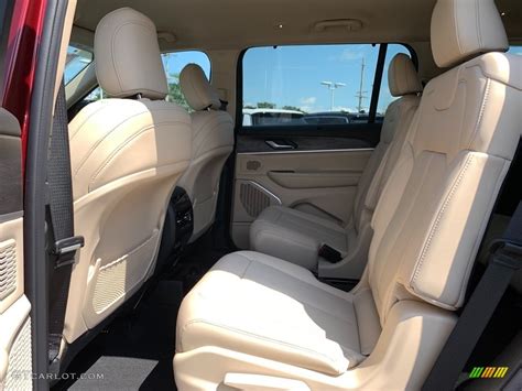 Global Black/Wicker Beige Interior 2021 Jeep Grand Cherokee L Limited ...