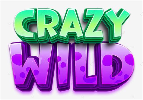 Game Logo Design Vector Hd PNG Images, Crazy Wild Cartoon Game Logo Design, Cartoon, Text Effect ...