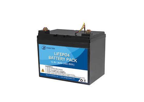 100% DOD LiFePO4 SLA Replacement Battery 12.8V 36Ah BMS Protection With ...