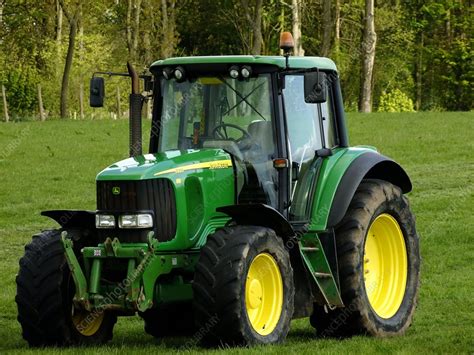 John Deere 6920 tractor - Stock Image - C008/0504 - Science Photo Library