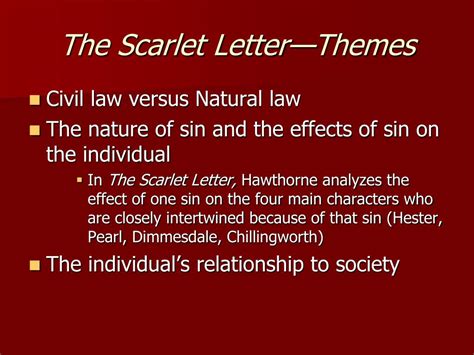 PPT - The Scarlet Letter PowerPoint Presentation, free download - ID ...