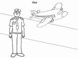 Activities For Kids  Pilot Colouring Pages sketch template