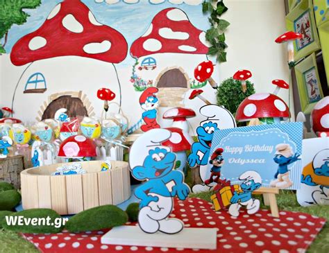 The Best Smurf Birthday Party Ideas - Home, Family, Style and Art Ideas