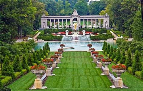 Nemours garden, Wilmington, DE located on the grounds of the A I duPont Hospital for Children ...