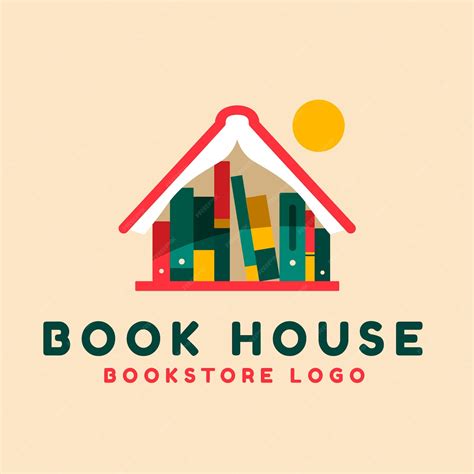 Free Vector | Hand drawn bookstore logo