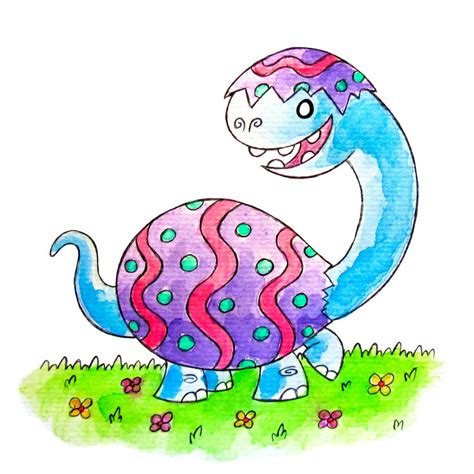 Monster of the Day #1200 Easter Egg Dinosaur! by jurries21 on DeviantArt