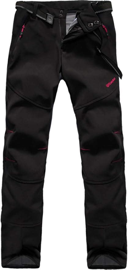 Lakaka Womens Hiking Trousers Waterproof Fleece Lined Breathable Quick ...