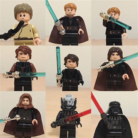 Evolution of Anakin Skywalker in Lego : r/lego