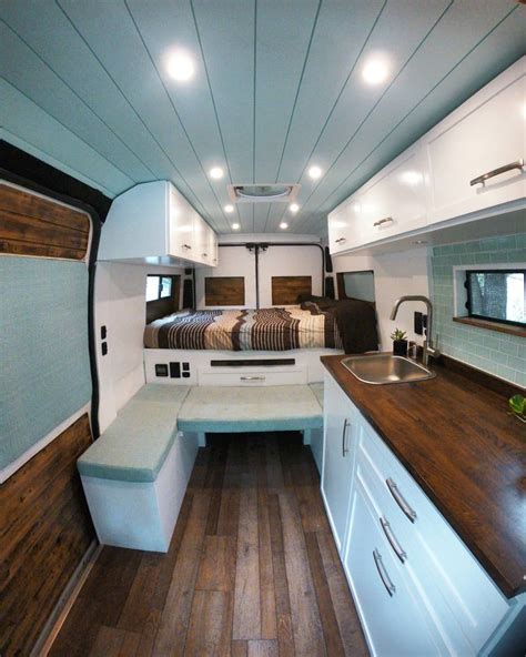 Dodge ProMaster Camper Conversion Ideas | Camper van conversion diy, Diy campervan, Van life diy