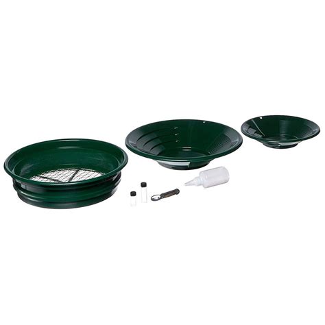 Se Gp5-Kit107 Prospecting Mining Panning Kit Classifier And 2 Gold Pans ...