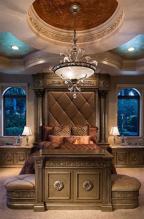 35 Gorgeous Bedroom Designs With Gold Accents