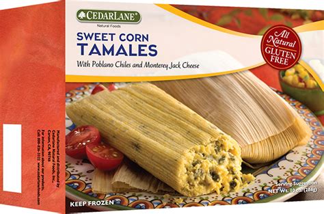 Sweet Corn Tamales | All natural award-winning low fat frozen entrees ...