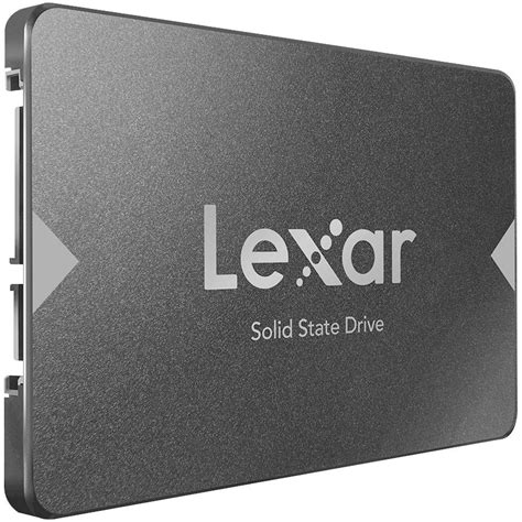 SSD Lexar NS100, 256GB, SATA, Leitura 520MB/s - LNS100-256RBNA - PATOLOCO