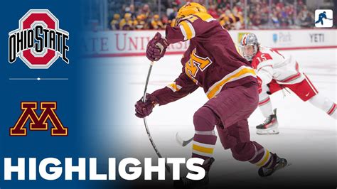 Ohio State vs Minnesota | NCAA College Hockey | Highlights - December ...