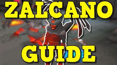 Zalcano Quick Guide OSRS | How To Fight Zalcano - YouTube