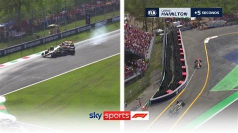 'That was a lot of contact' | Lewis Hamilton crashes into Oscar Piastri ...