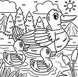 Mewarnai Patinho Pato Bebek Anak Canard Tk Animaux Coloriage Paud 1451  sketch template