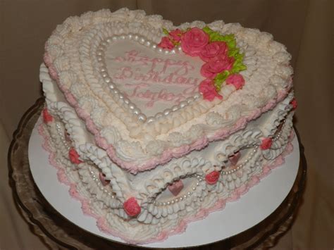 Heart shaped birthday cake - Cake Decorating Community - Cakes We Bake Heart Shaped Birthday ...