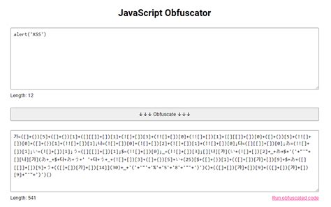 GitHub - nbsp1221/javascript-obfuscator: JavaScript obfuscation tool ...