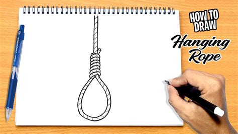 How to draw Hanging Rope - YouTube