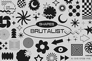 Brutalist Shapes Vector Collection