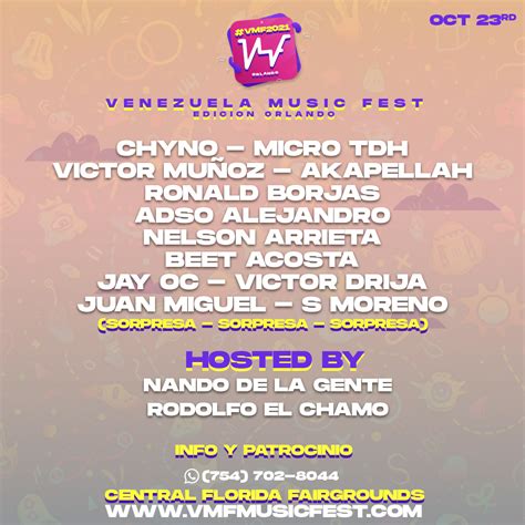 Buy Tickets to Venezuela Music Fest in Orlando on Oct 23, 2021