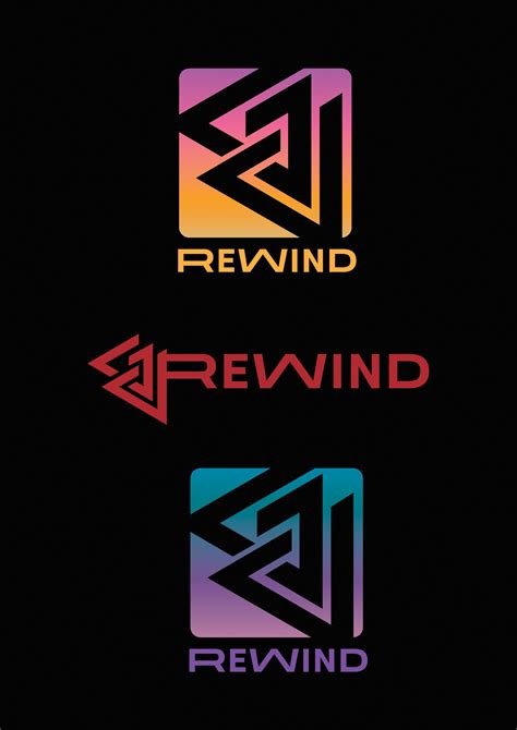 Bekijk dit @Behance-project: “REWIND~logo (2015)” https://www.behance ...